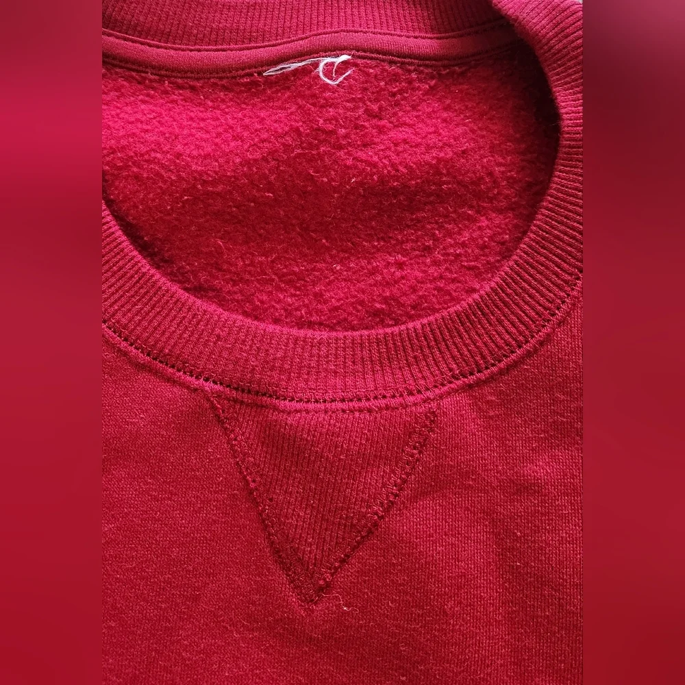 Vintage‎ Russell Athletic Crewneck Blank sweatshirt 3XL (Red/Crimson)
